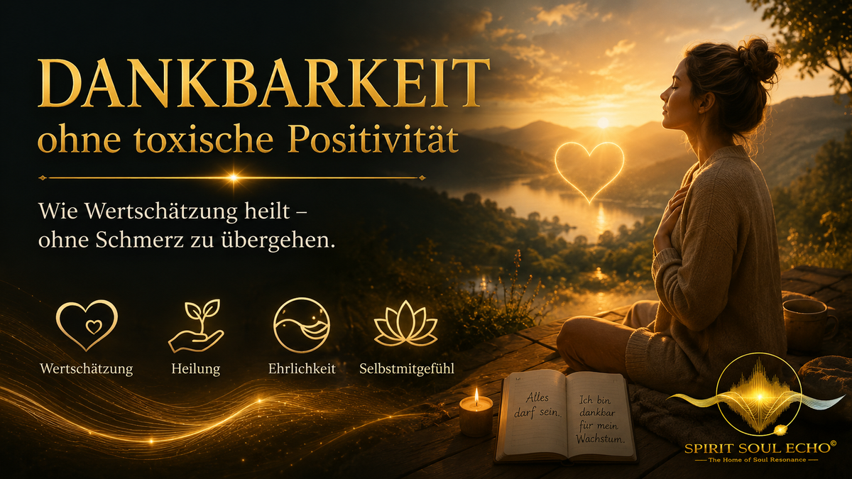 Dankbarkeit ohne toxische Positivität: Wie Wertschätzung heilt, ohne Schmerz zu übergehen